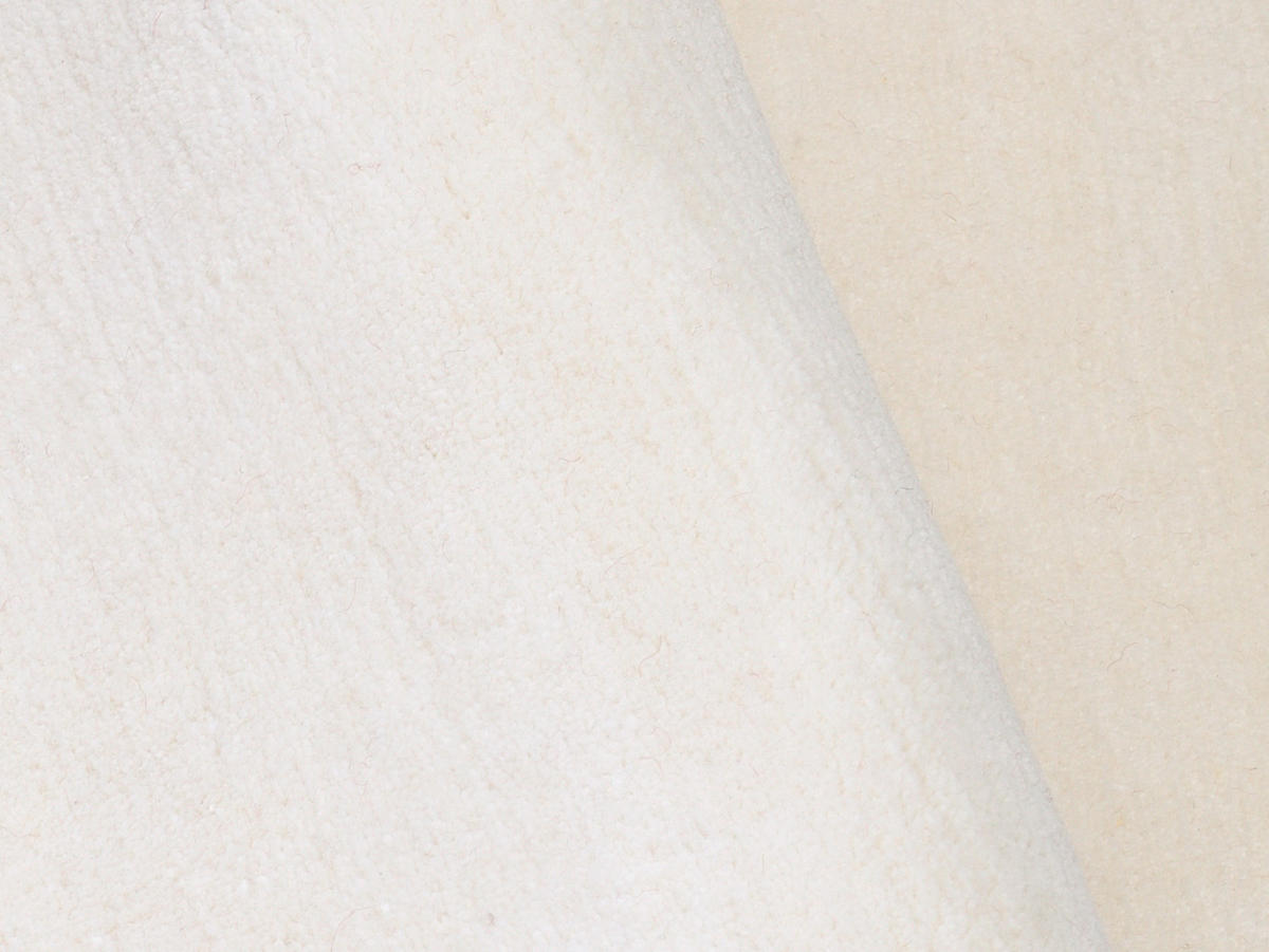 WOLLTEPPICH 200/250 cm Weiß rechteckig  - Weiß, Basics, Textil (200/250cm) - Cazaris