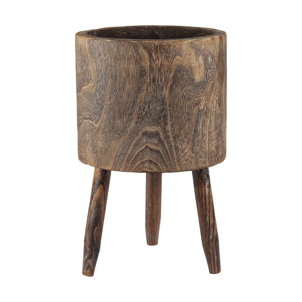 KVĚTINÁČ NA KVĚTINY dřevo, 24/38/24 cm - Basics, dřevo (24/38/24cm)