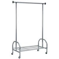 KLEIDERWAGEN in Chromfarben 120/165/50 cm   - Chromfarben, Basics, Metall (120/165/50cm) - Carryhome