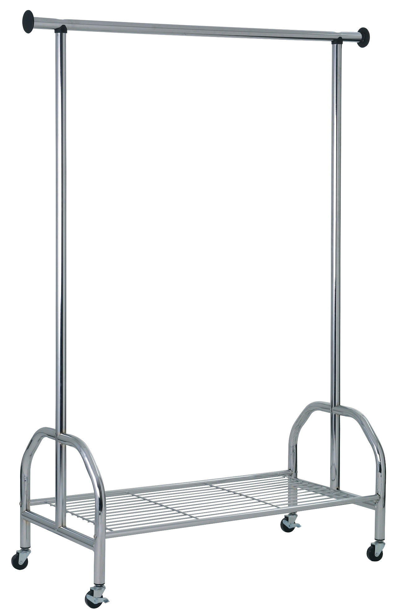 Carryhome POJAZDNÝ STOJAN NA ODEVY. ONLINE DE,VERCHROMT - B120XH165XT50CM POJAZDNÝ STOJAN NA ODEVY - ONLINE DE,VERCHROMT - B120XH165XT50CM