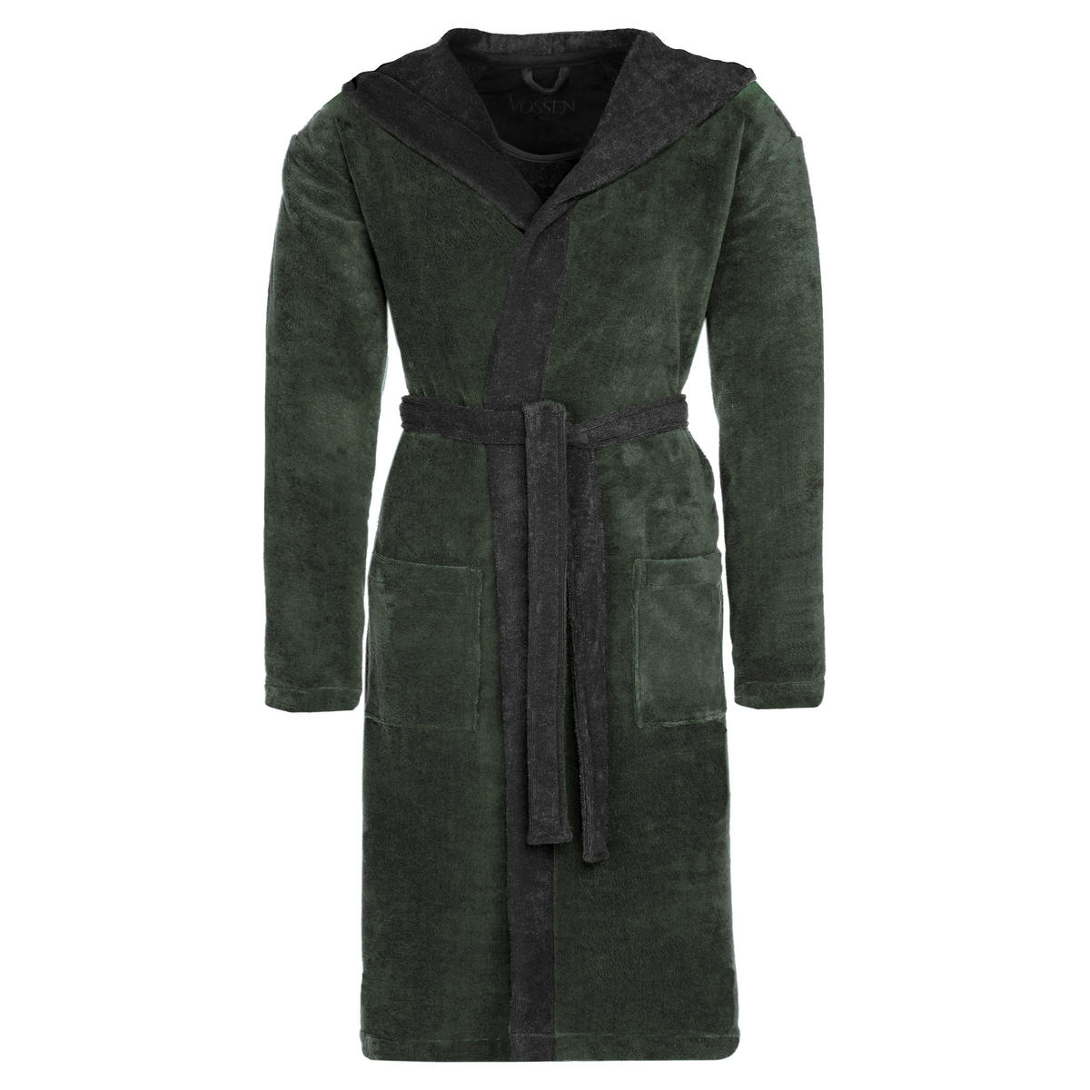 FROTÉ  ŽUPAN UNISEX velikost: XL - zelená, Basics, textil (XLnull) - Vossen