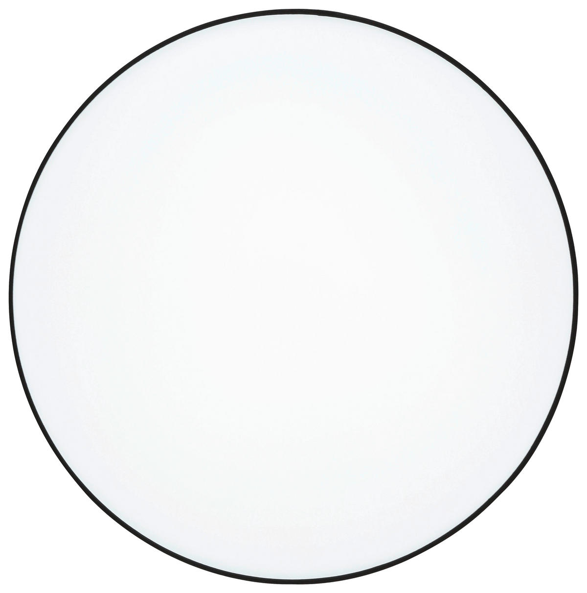 LED-DECKENLEUCHTE - Schwarz/Weiß, Trend, Kunststoff/Textil (60/11cm) - Novel