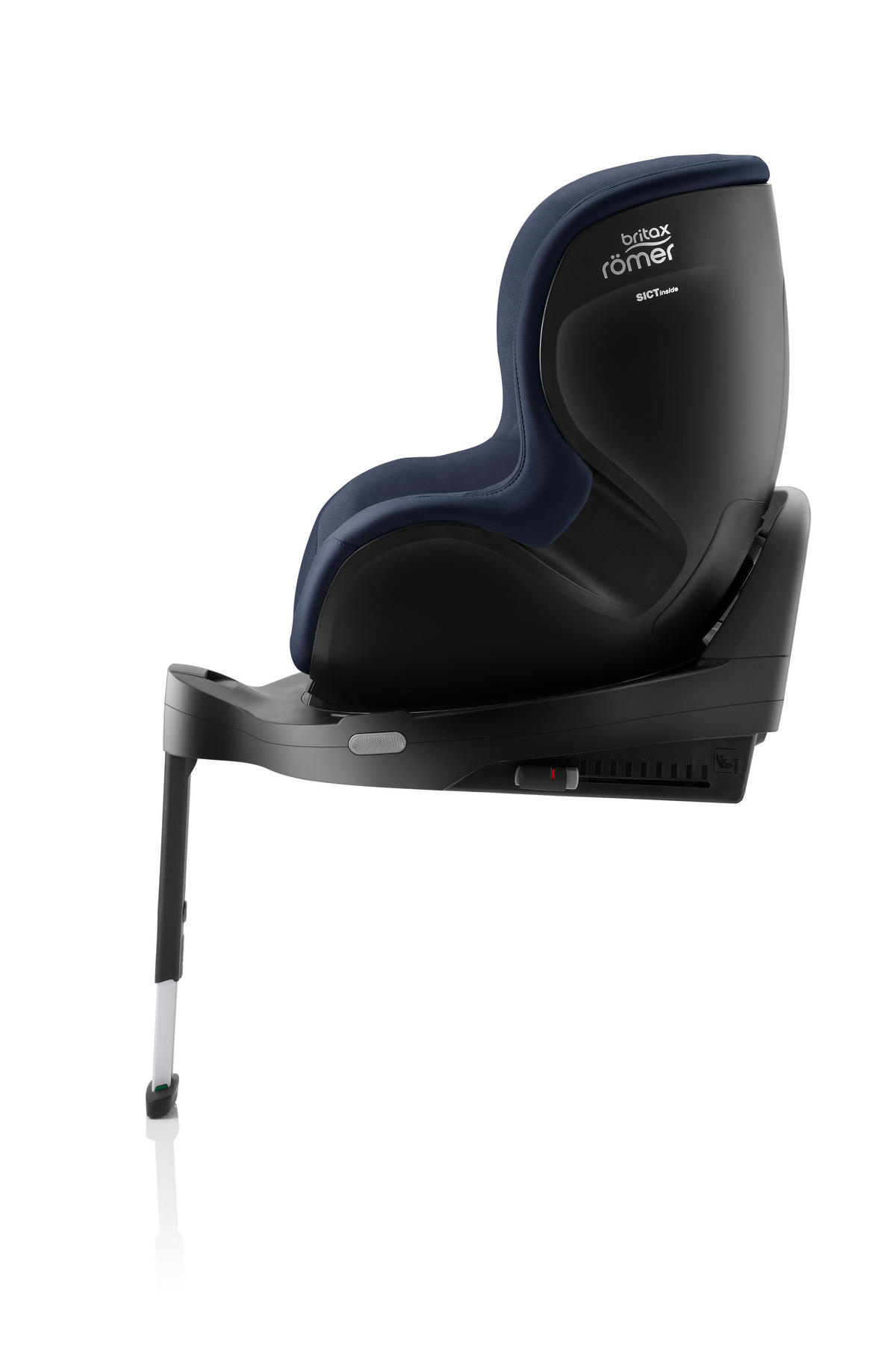 REBOARDER-KINDERSITZ Dualfix Pro M  - Blau/Dunkelblau, Basics, Kunststoff/Textil (44/48/74cm) - Britax Römer
