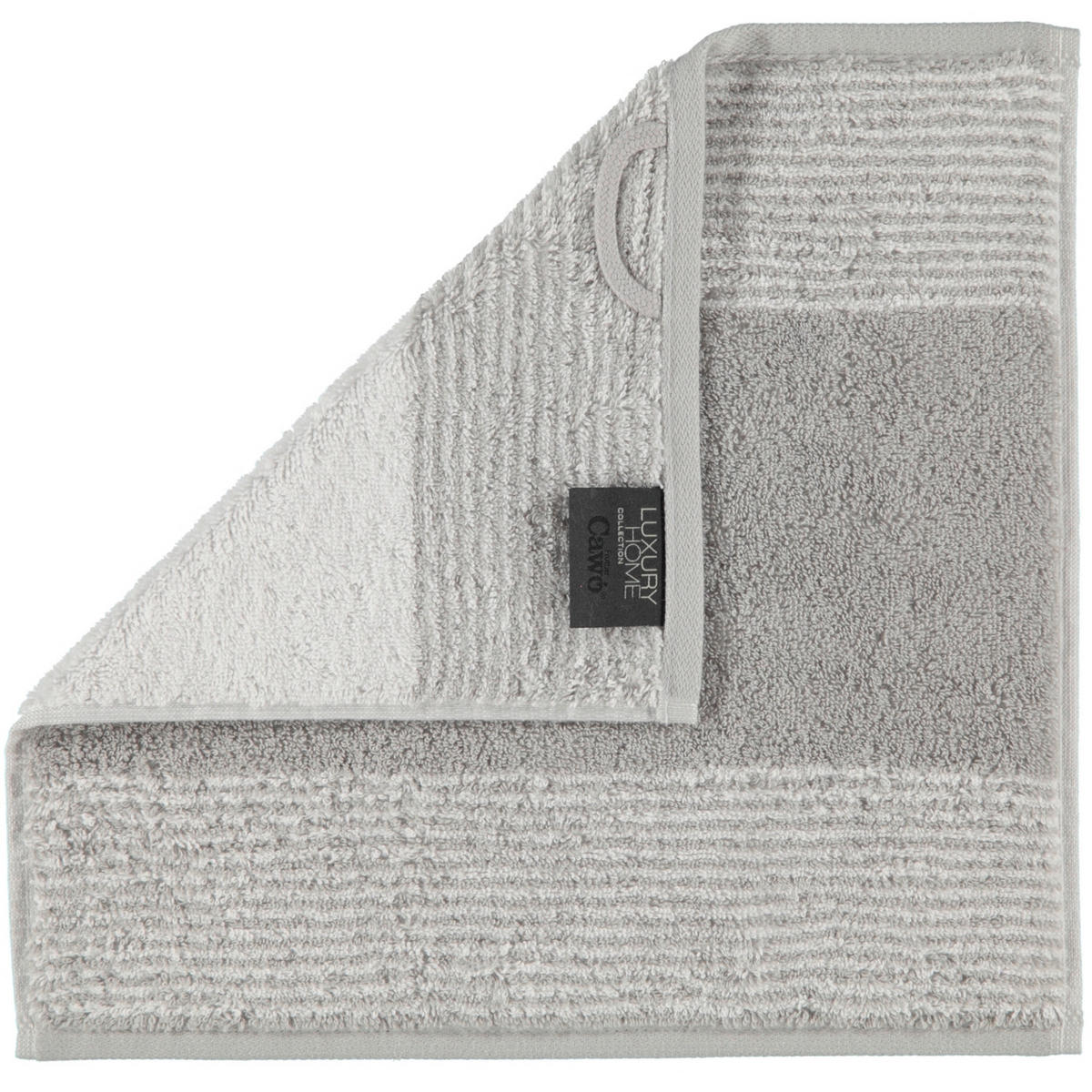 SEIFTUCH Two Tone Platinfarben 30/30 cm  - Platinfarben, Basics, Textil (30/30cm) - Cawoe