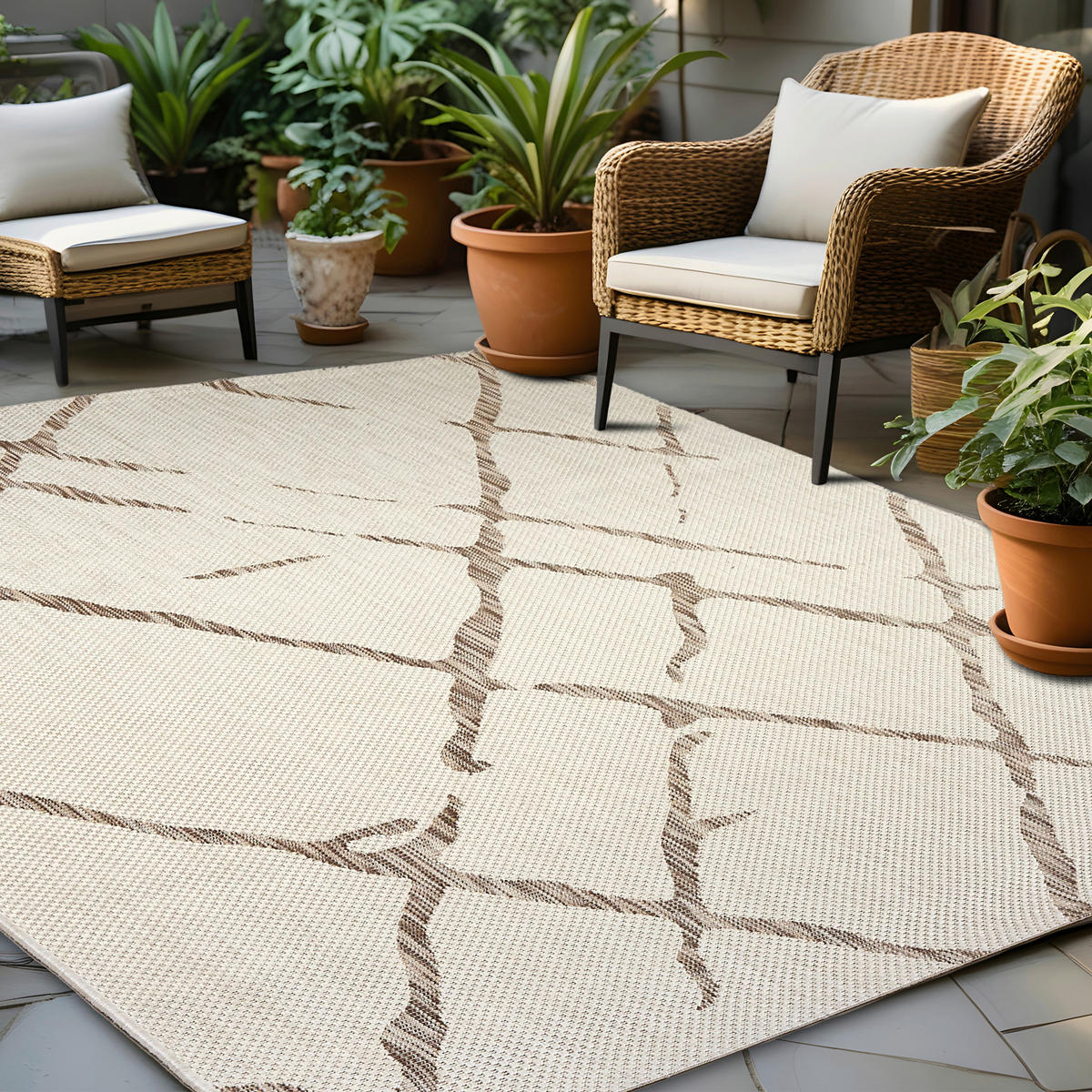 WEBTEPPICH 160/230 cm Sydney Beige rechteckig  - Beige, Basics, Kunststoff (160/230cm) - Astra