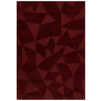 RUČNE TKANÝ KOBEREC, 120/170 cm červená - červená, Konventionell, textil (120/170cm) - Flair Rugs