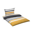 BETTWÄSCHE Renforcé 140/200 cm  - Gelb, Basics, Textil (140/200cm) - Novel
