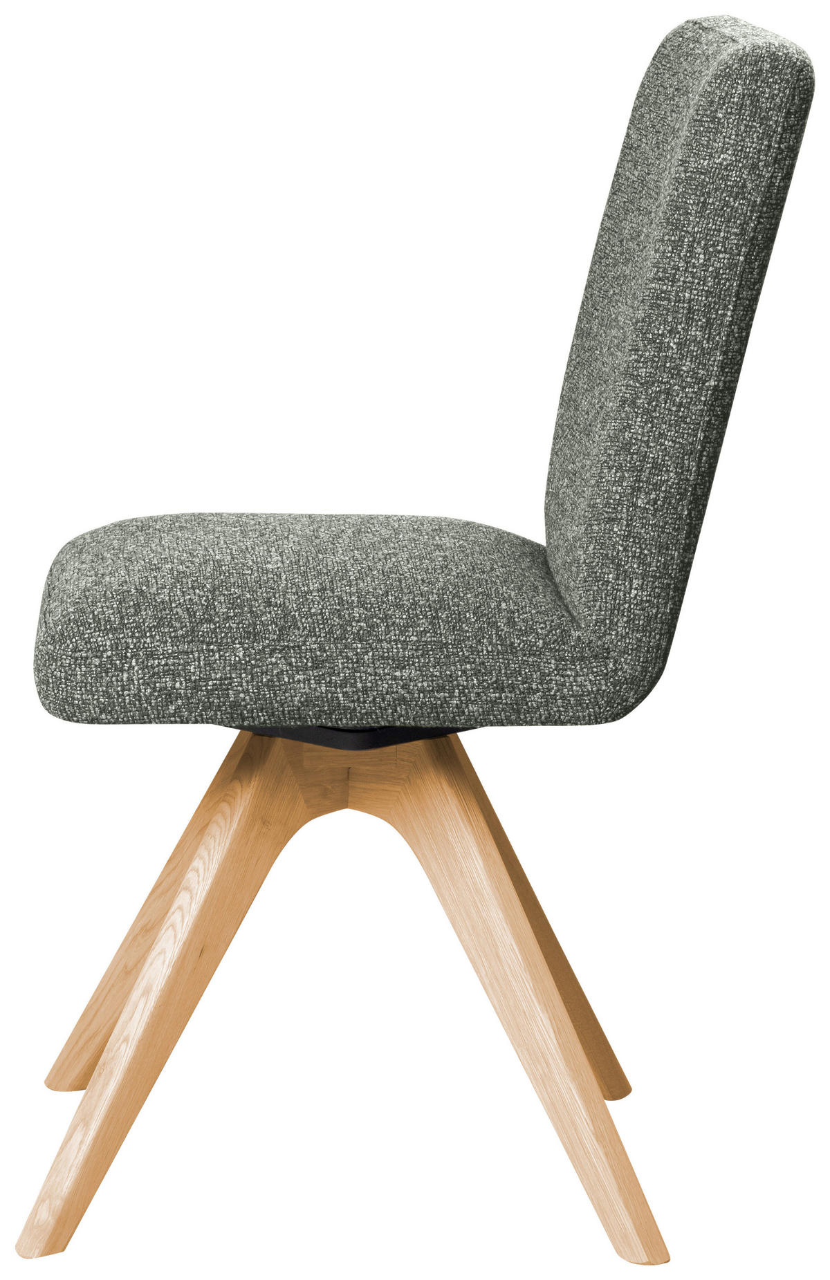 STUHL  Stoffauswahl, Typenauswahl Webstoff  Grün  - Eichefarben/Grün, KONVENTIONELL, Holz/Textil (47/89/60cm) - Linea Natura