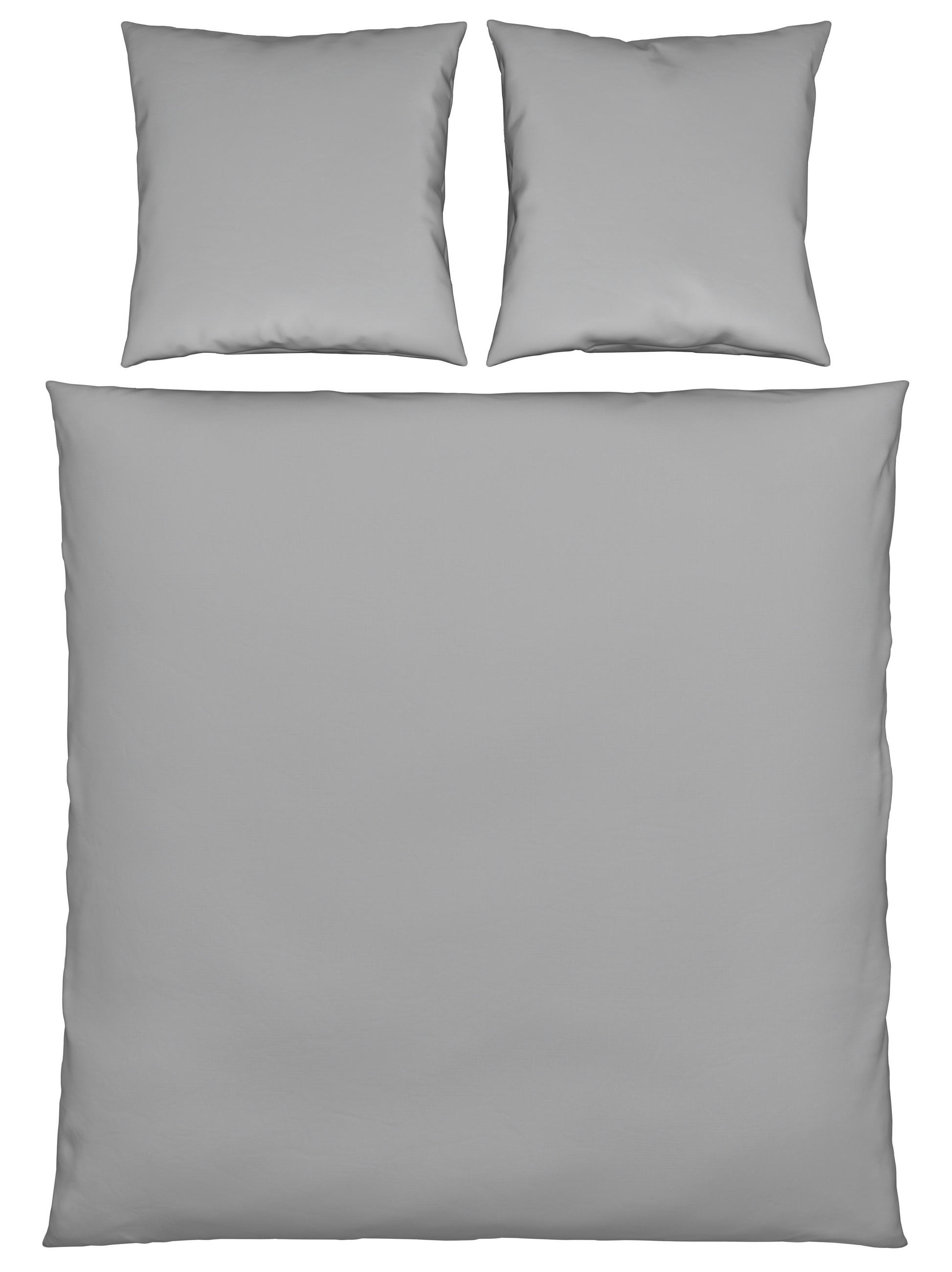 BETTWÄSCHE 200/200 cm  - Silberfarben, Textil (200/200cm) - Esposa