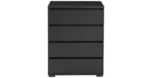 KOMMODE 80/103/48 cm in Anthrazit - Anthrazit, Design, Holzwerkstoff/Kunststoff (80/103/48cm) - Carryhome