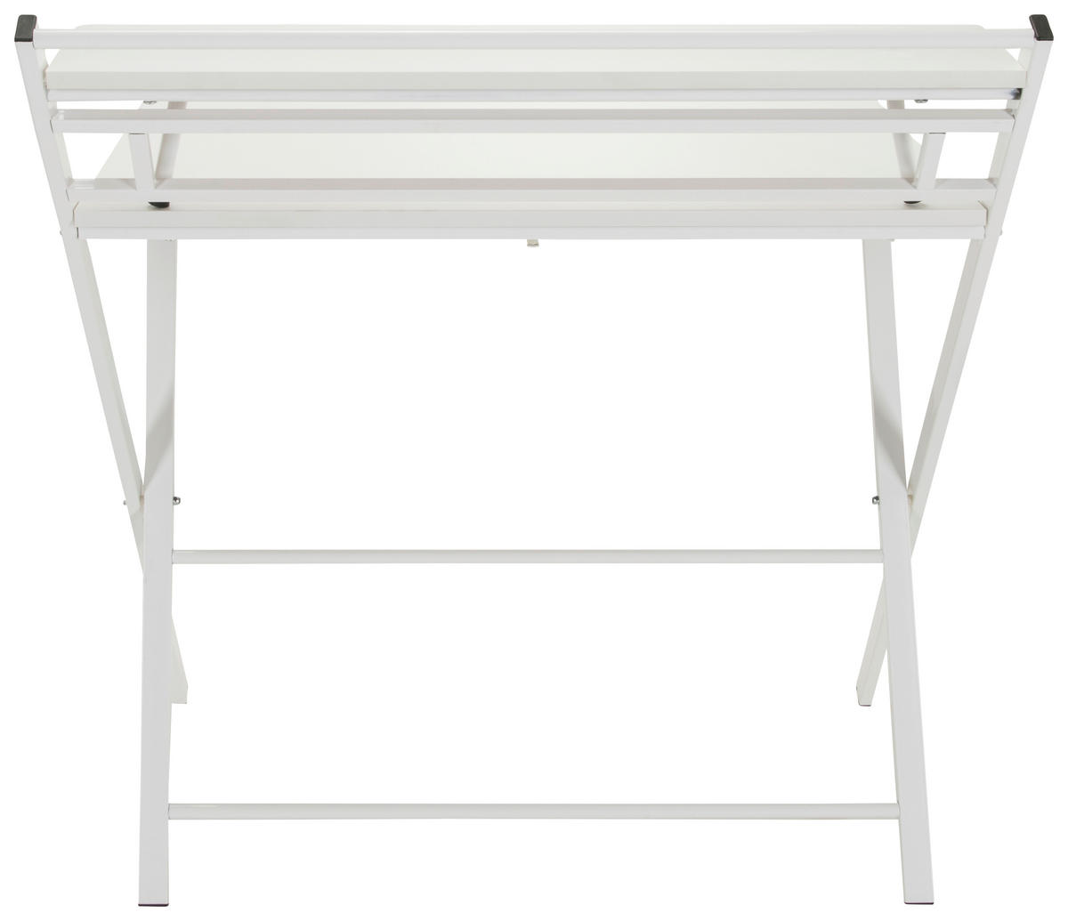 SKRIVBORD 84/60/92 cm  i vit  - vit, Basics, metall/trämaterial (84/60/92cm) - MID.YOU