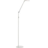 LED-STEHLEUCHTE 60/22/160 cm    - Weiß, Design, Kunststoff/Metall (60/22/160cm) - Fabas Luce