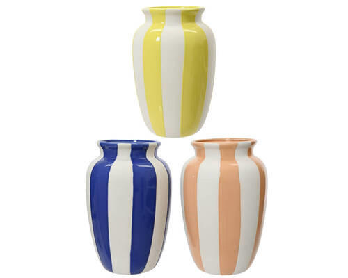 VASE  - Multicolor, Trend, Keramik (15,50/15,50/24,50cm) - Ambia Home