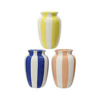 VASE  - Multicolor, Trend, Keramik (15,50/15,50/24,50cm) - Ambia Home