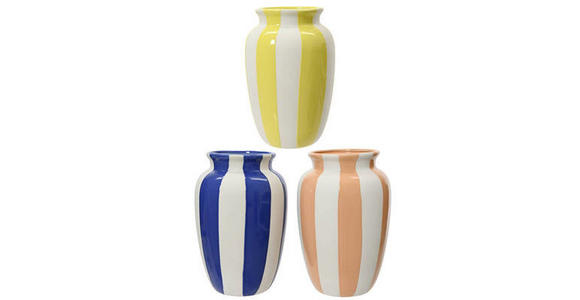 VASE  - Multicolor, Trend, Keramik (15,50/15,50/24,50cm) - Ambia Home
