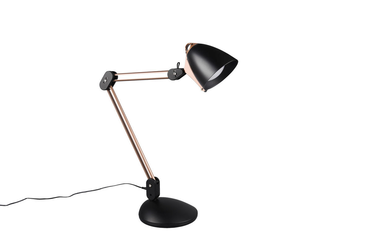 NAMIZNA LED-SVETILKA  Nadal 19,00/57,0/46,00 cm            - zlate barve/črna, Basics, umetna masa (19,00/57,0/46,00cm)