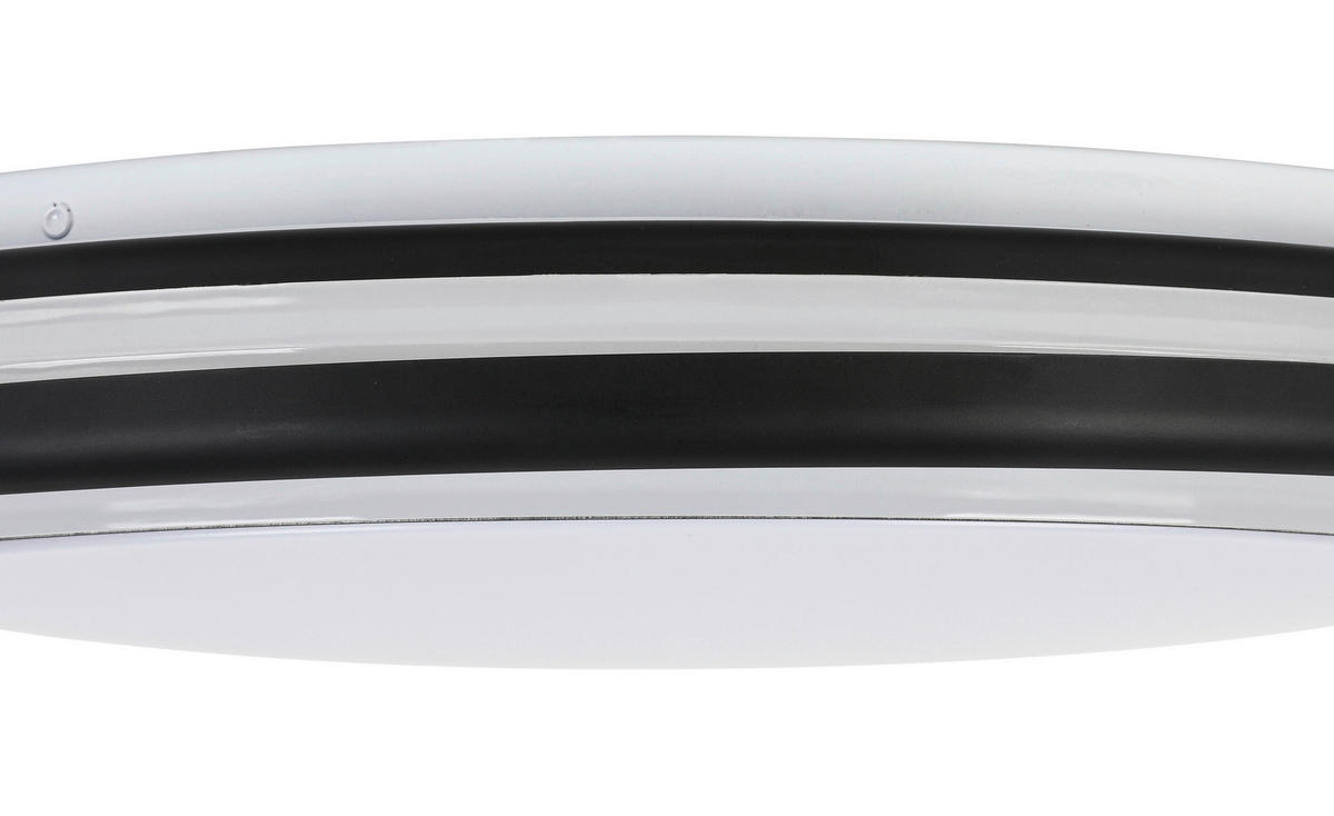 LED SVJETILJKA STROPNA  - bijela/crna, Trend, metal/plastika (65/9cm) - Novel