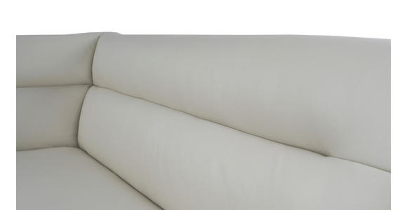 ECKBANK 237/178 cm Struktur Echtleder Schwarz, Beige   - Beige/Schwarz, Design, Leder/Textil (237/178cm) - Novel