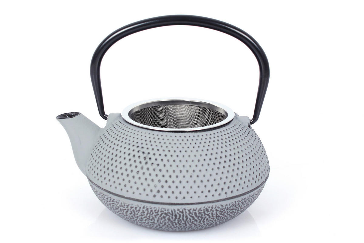 TEEKANNENSET  - Grau, Basics, Metall (800ml) - Echtwerk