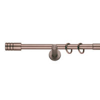 VORHANGSTANGENSET 210 cm  - Bronzefarben, Basics, Metall (210cm)