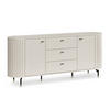 SIDEBOARD  190,1/81/40 cm 3 Schublade(n)  - Kaschmir/Goldfarben, MODERN, Holzwerkstoff/Metall (190,1/81/40cm) - home24