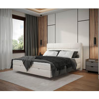 BOXBETT 140/200 cm  in Creme  - Creme, Modern, Holz/Holzwerkstoff (140/200cm) - MID.YOU