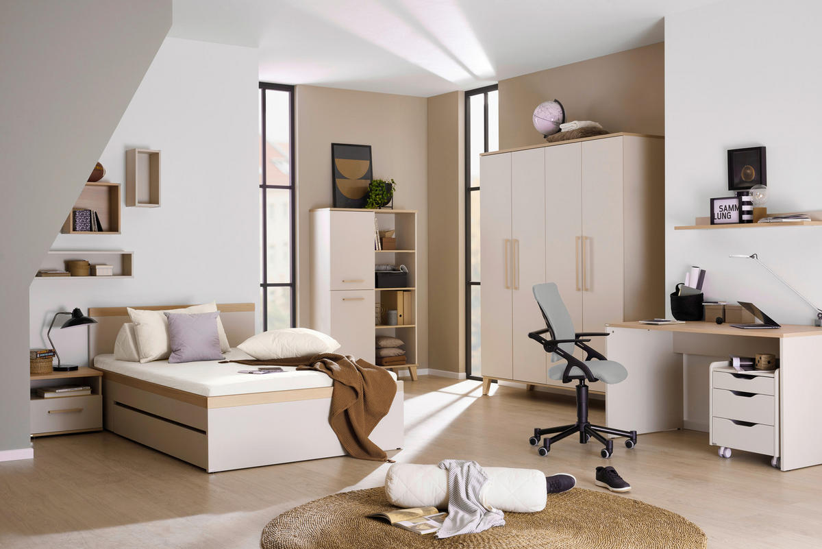 SCHREIBTISCH  Buchefarben, Beige   - Beige/Buchefarben, KONVENTIONELL, Holzwerkstoff (130/70/73cm) - Paidi