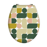 WC-SITZ Multicolor  - Multicolor, Basics, Holzwerkstoff (45/5.6/36cm) - MSV