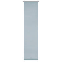 FLÄCHENVORHANG   halbtransparent  60/245 cm   - Petrol, Basics, Textil (60/245cm) - Novel