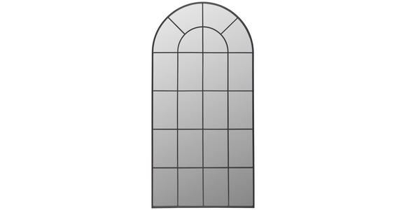 WANDSPIEGEL 100/200/2,5 cm - Schwarz, LIFESTYLE, Glas/Holzwerkstoff (100/200/2,5cm) - Landscape