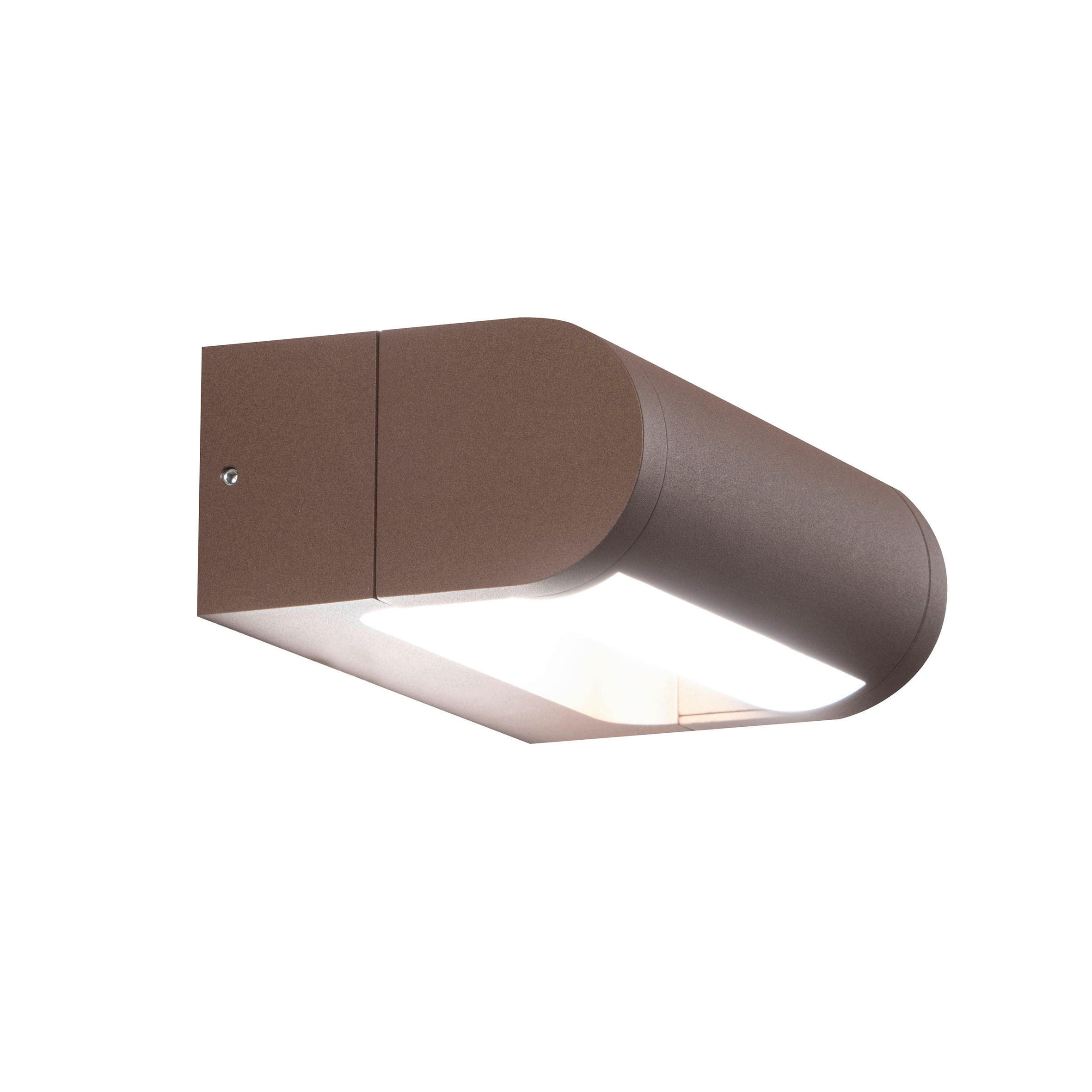 ZUNANJA STENSKA SVETILKA  Wild   17.5/11/6 cm          - temno siva/bela, Basics, kovina/umetna masa (17.5/11/6cm)