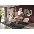 ESSTISCH      - Eiche Bianco, Design, Holz (220/110/76cm) - Dieter Knoll
