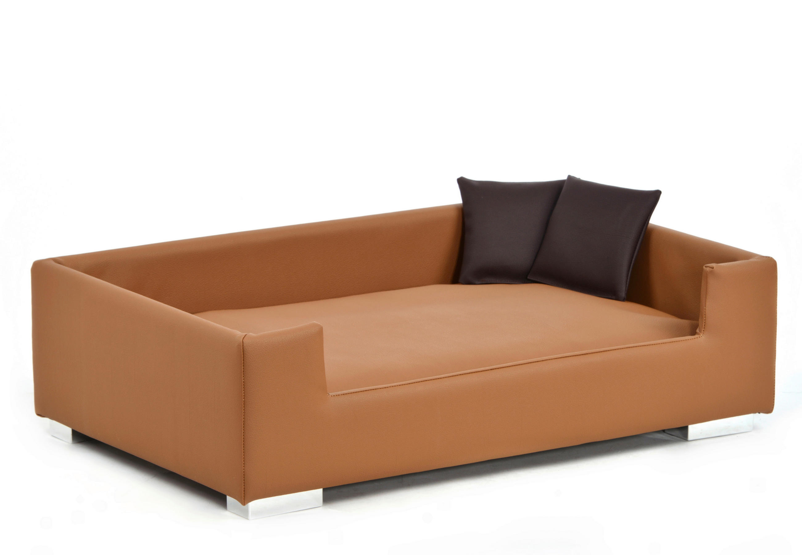 HUNDESOFA - Braun, KONVENTIONELL, Kunststoff (91/57/25cm) - MID.YOU