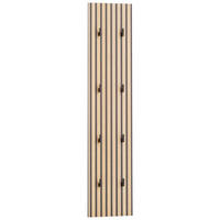 GARDEROBENPANEEL  in 24,5/109/2,6 cm  - Eichefarben, Design, Holzwerkstoff (24,5/109/2,6cm) - MID.YOU