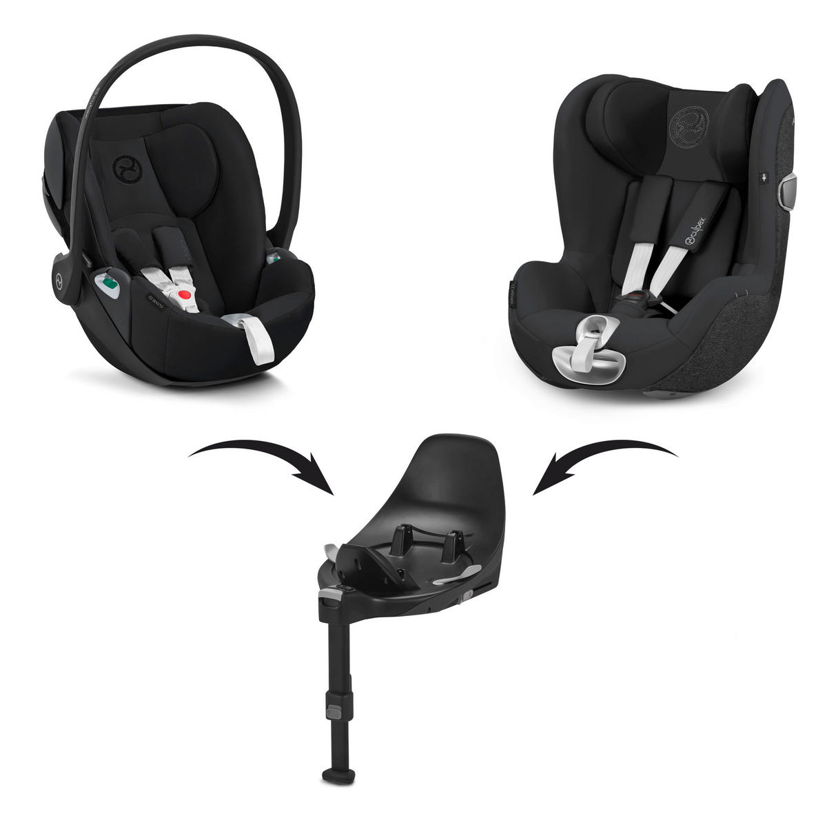 ISOFIX BAZA  BAZA Z2  - crna, Basics, plastika (61/30/16cm) - Cybex