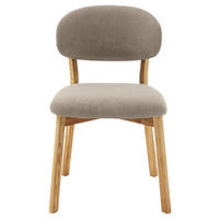 STUHL  Stoffauswahl Struktur  Taupe, Wildeiche  - Taupe/Wildeiche, Konventionell, Holz/Textil (50/82/57cm) - Venda