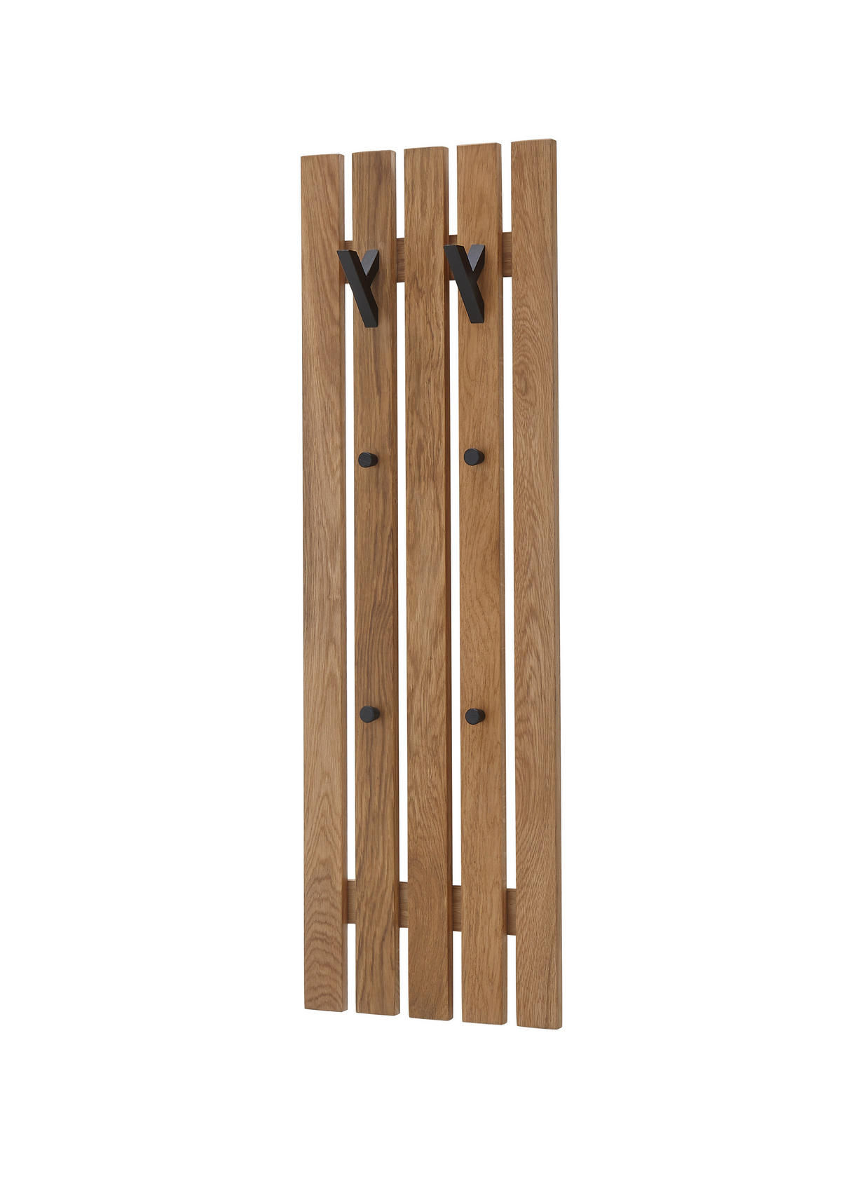 ŠATNÍ PANEL, přírodní barvy, dub, 38/120/14 cm - přírodní barvy, Design, dřevo (38/120/14cm) - MID.YOU