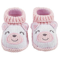 OBUV velikost: 0-3 M - bílá/růžová, Basics, textil (0-3 Mnull) - My Baby Lou