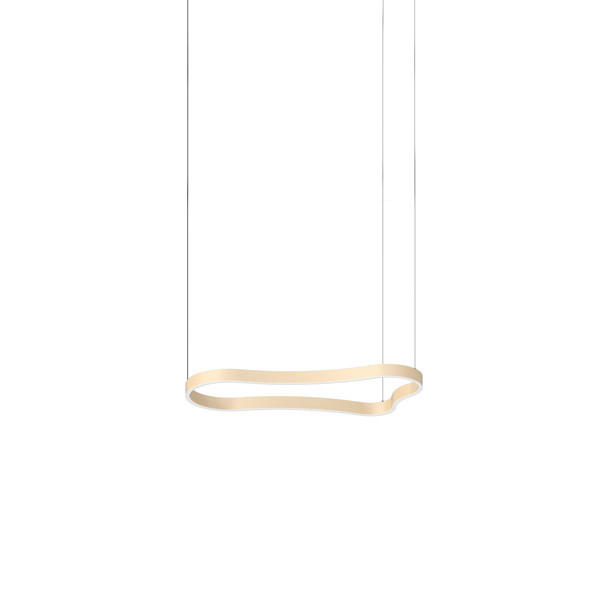 LED-HÄNGELEUCHTE 94.2/45,10/209.3 cm  - Goldfarben, Design, Metall (94.2/45,10/209.3cm) - Ideal Lux