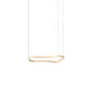 LED-HÄNGELEUCHTE 94.2/45,10/209.3 cm  - Goldfarben, Design, Metall (94.2/45,10/209.3cm) - Ideal Lux