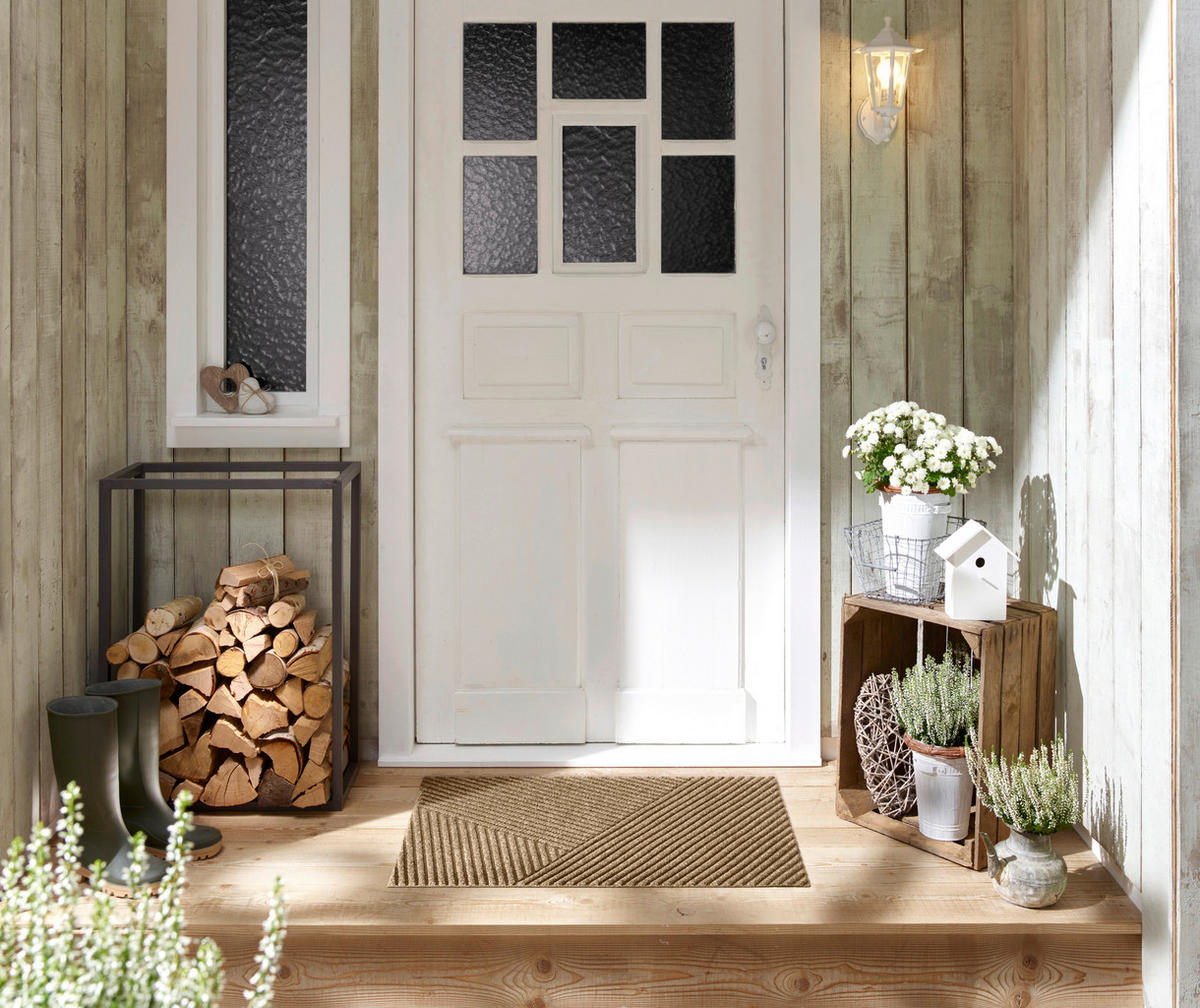 COVORAȘ DE INTRARE 60/90 cm  - taupe, Konventionell, plastic/textil (60/90cm) - wash+dry