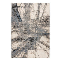 FLACHWEBETEPPICH 200/290 cm Blau rechteckig  - Blau, Basics, Textil (200/290cm) - Kayoom