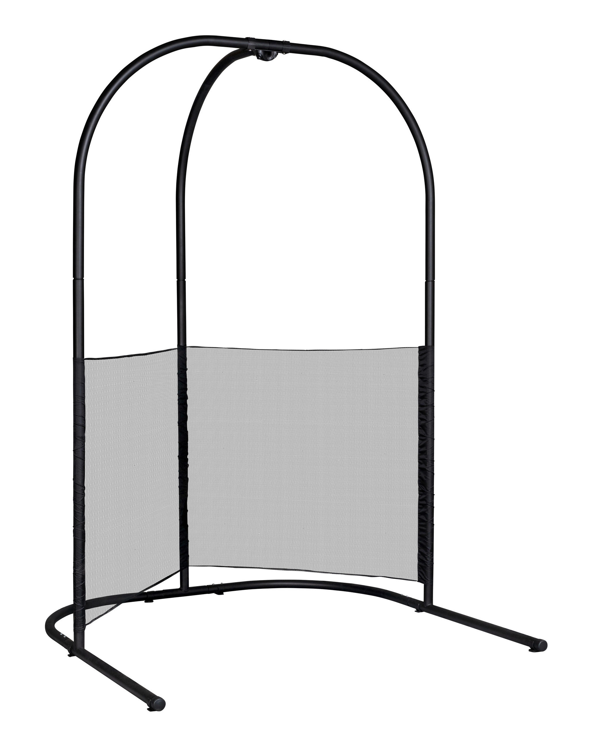 HÄNGEMATTENGESTELL 151/221/155 cm  - Schwarz, Basics, Metall (151/221/155cm) - La Siesta