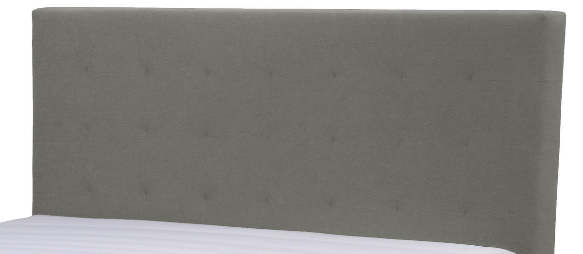 BOXBETT 120/200 cm  in Anthrazit  - Anthrazit/Schwarz, Konventionell, Kunststoff/Textil (120/200cm) - Moderano