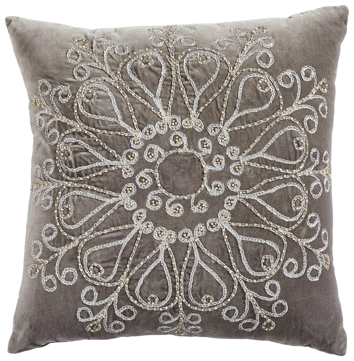 ZIERKISSEN 45/45 cm  - Beige, LIFESTYLE, Textil (45/45cm) - Esposa
