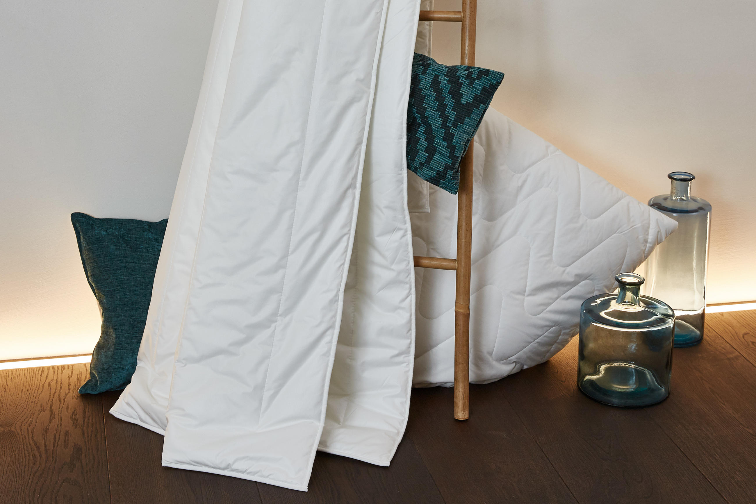 SOMMERDECKE  Sport Line  135/200 cm   - Weiß, Basics, Textil (135/200cm) - Centa-Star