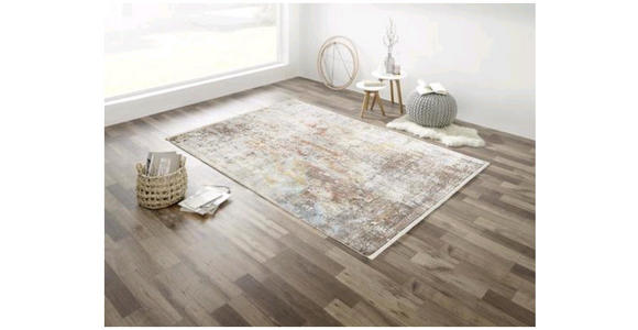 VINTAGE-TEPPICH Samarkand - Multicolor/Grau, LIFESTYLE, Textil (120/153cm) - Esposa