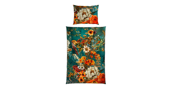 WENDEBETTWÄSCHE Satin 140/200 cm  - Multicolor, Textil (140/200cm) - Novel
