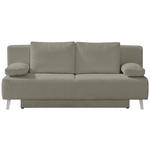 SCHLAFSOFA Spicy in Cord Taupe  - Taupe, MODERN, Textil/Metall (193/85/88cm) - Novel