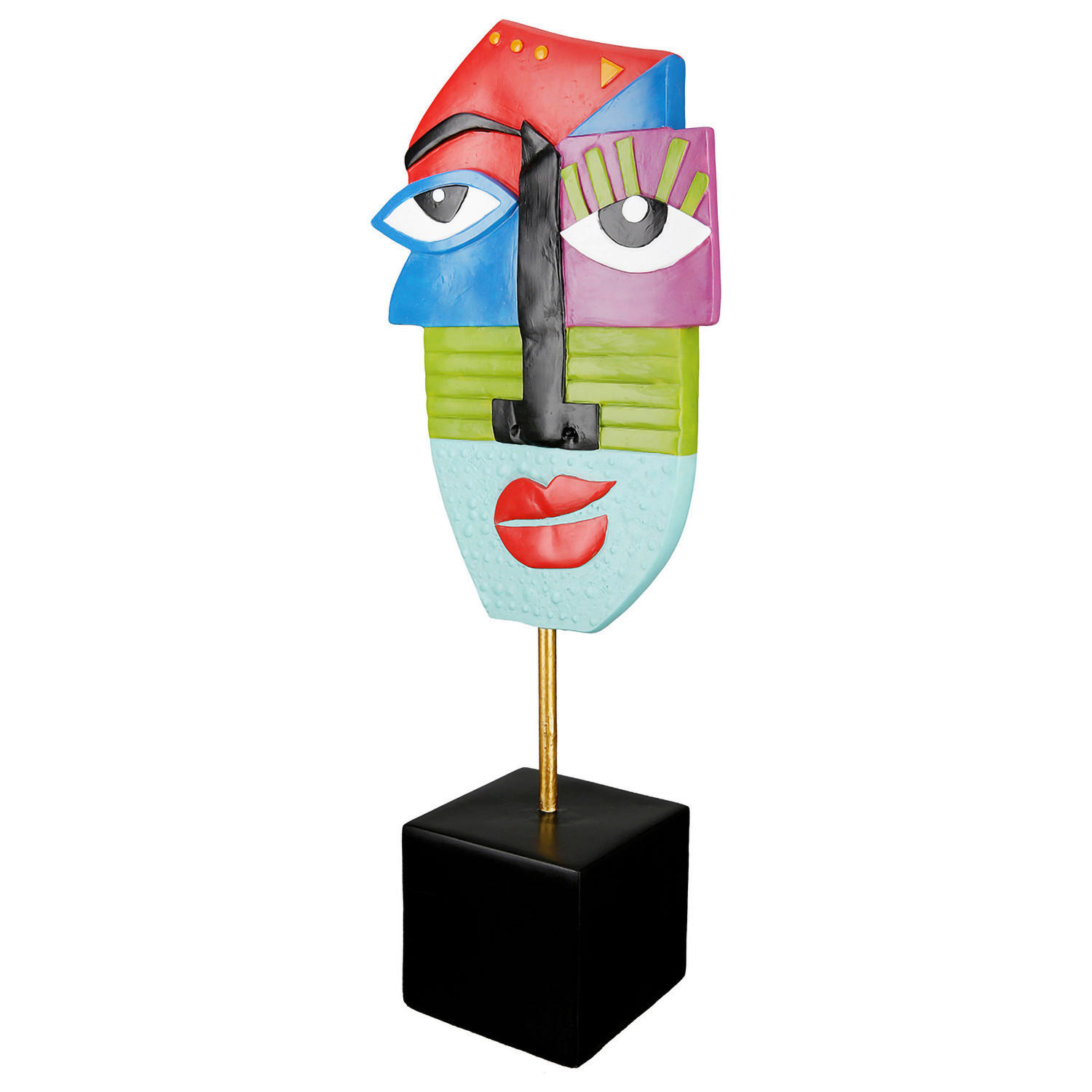 SKULPTUR - Multicolor, Basics, Kunststoff/Metall (25/57/16cm)